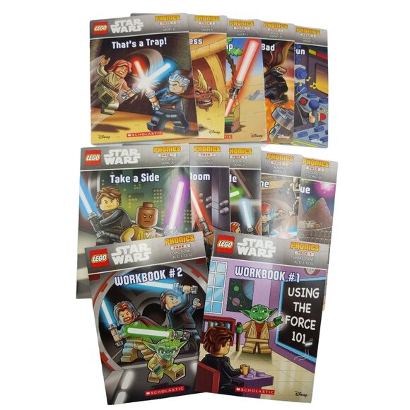 Lego Star Wars Phonics Learning to Read Books Box Set Pack 1 - Picture 5 of 9